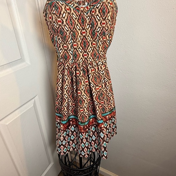 American Rag Brown Tan Sleeveless Sundress - Picture 2 of 12